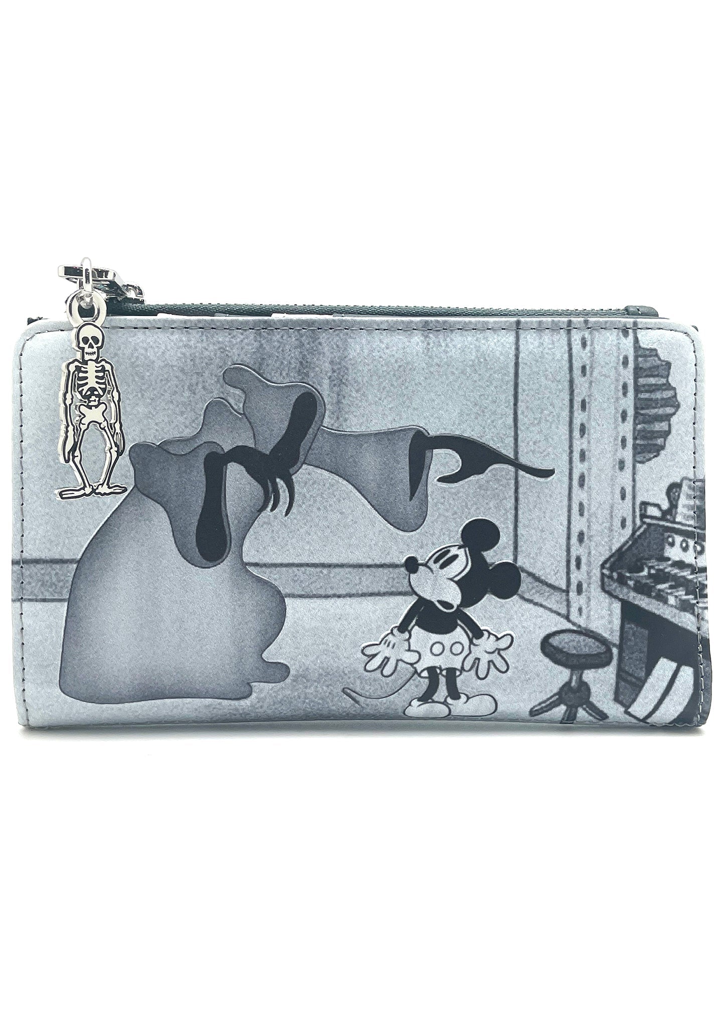 LOUNGEFLY X LASR Exclusive Disney The Haunted House Mickey Flap Wallet