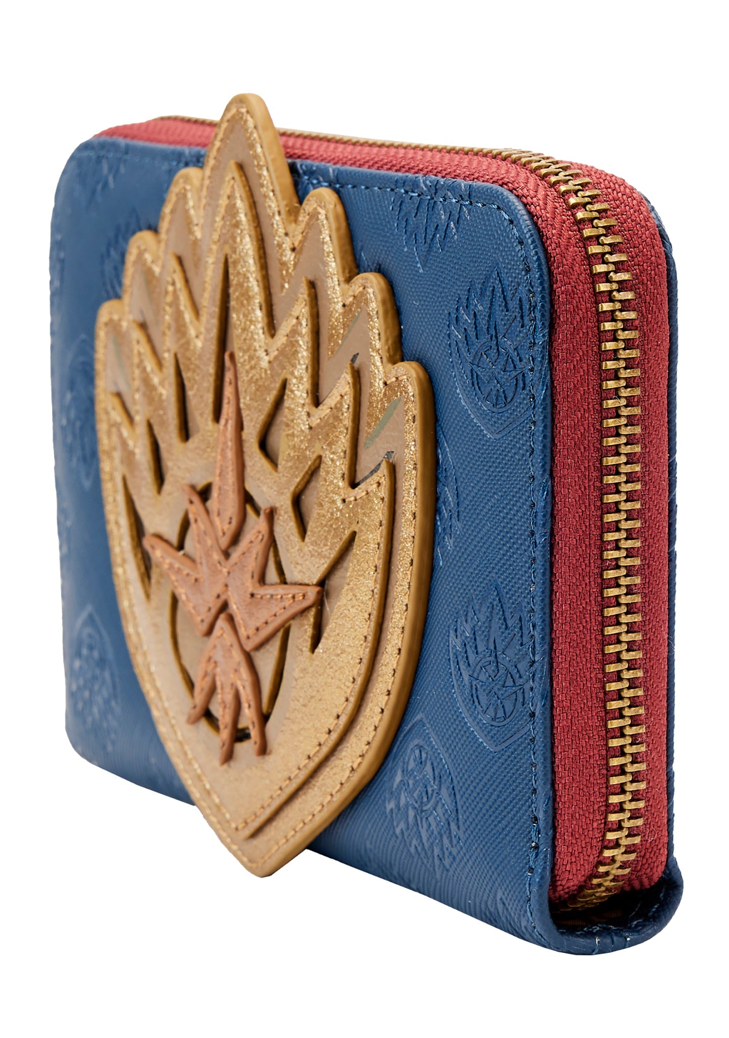 LOUNGEFLY Marvel Guardians Of The Galaxy 3 Ravager Badge Zip Wallet