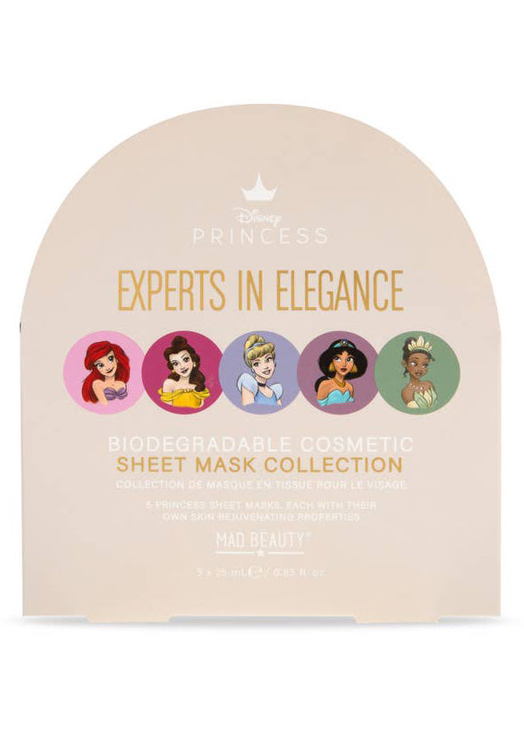  Disney Pure Princess Face Mask 5pc Set
