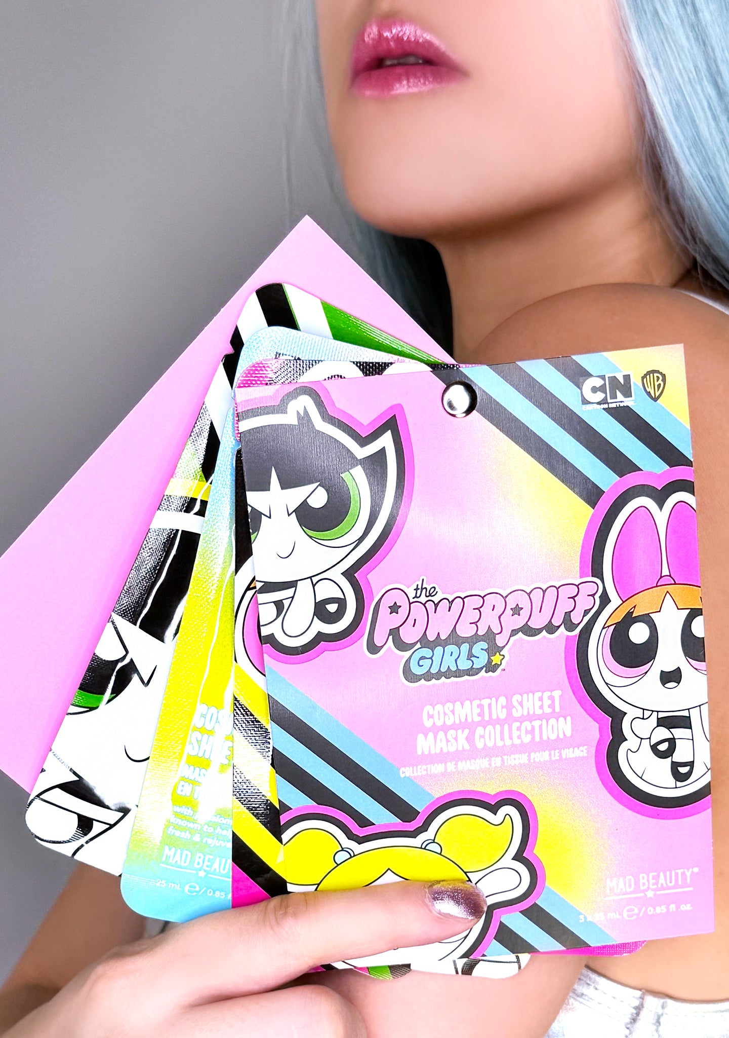  Cartoon Network Powerpuff Girls Face Mask 3pc Set