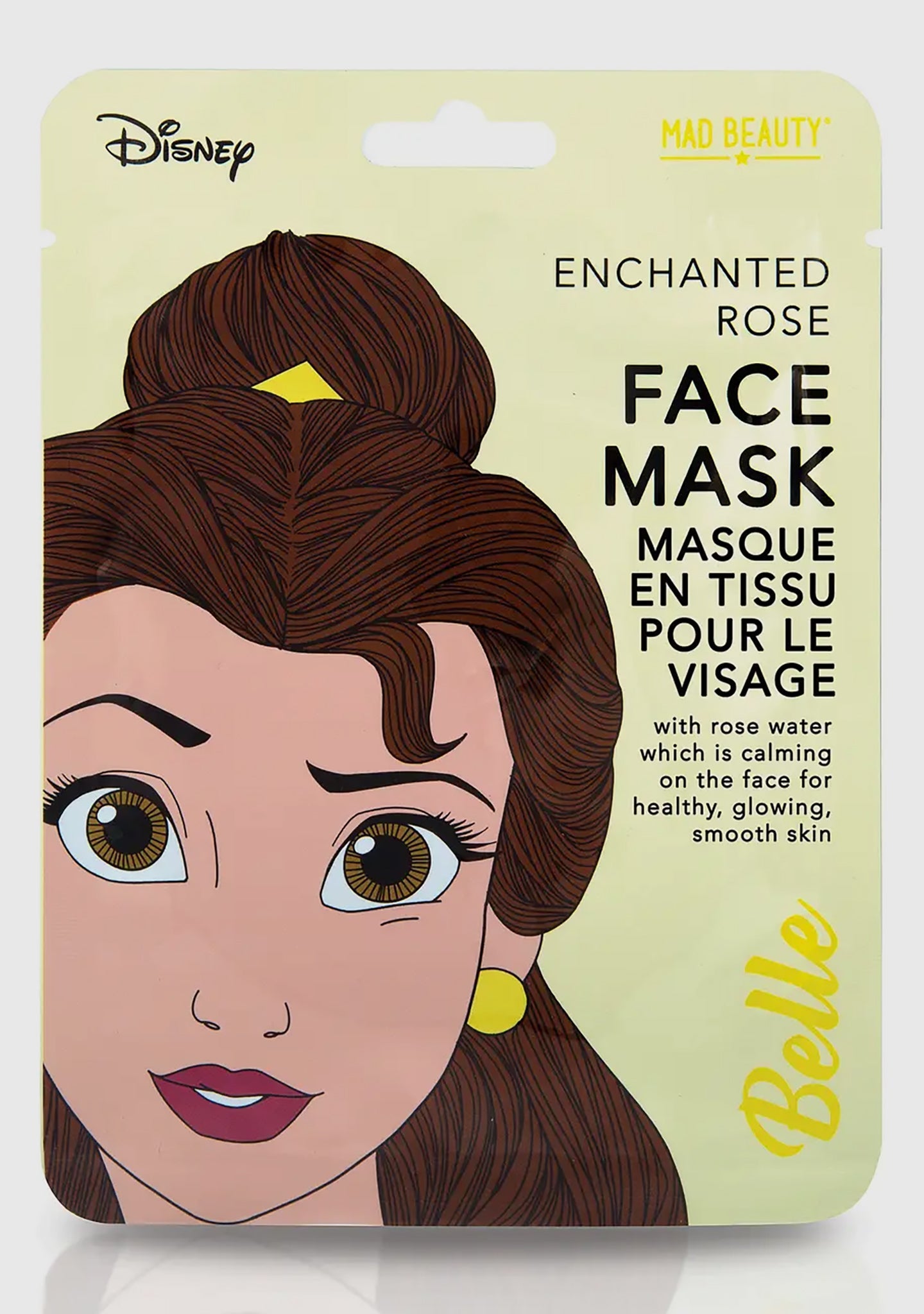  Disney Princess Book Face Mask 4pc Set