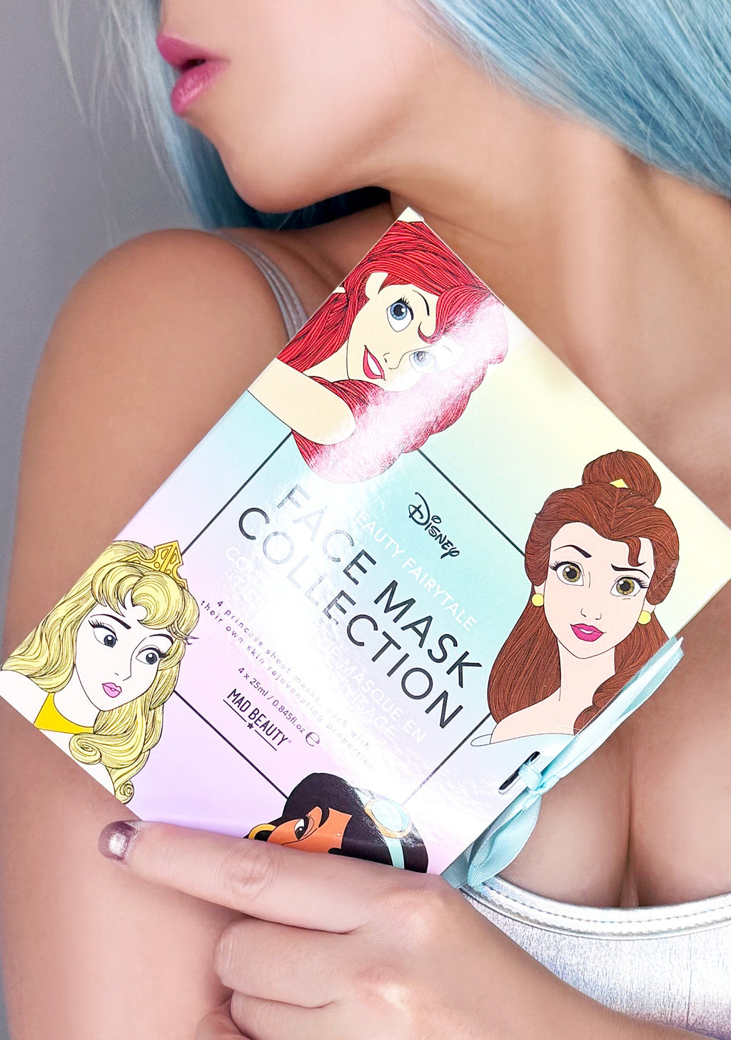  Disney Princess Book Face Mask 4pc Set