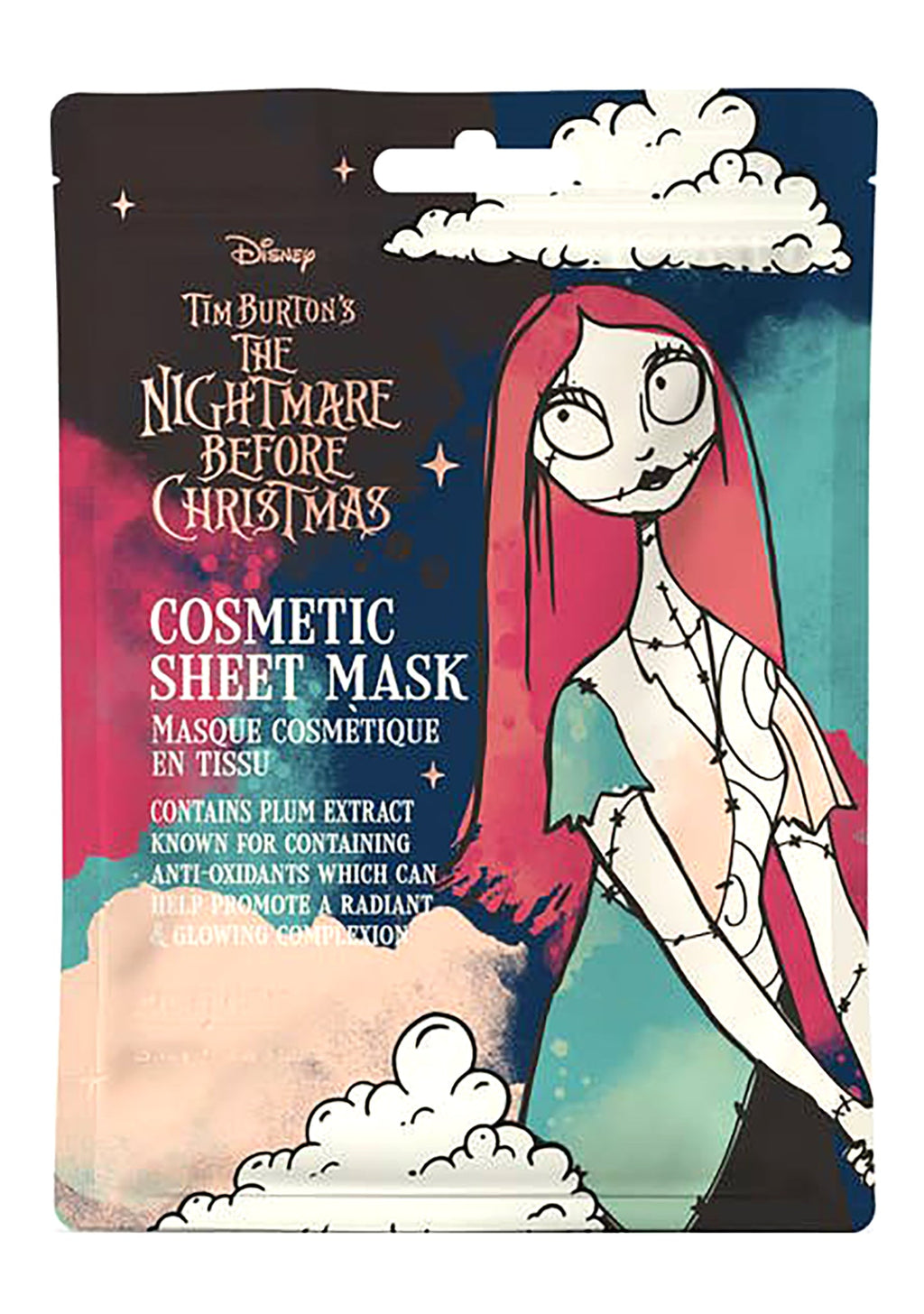  Disney Nightmare Before Christmas Sally Mystic Cosmetic Sheet Mask - 3pc Set