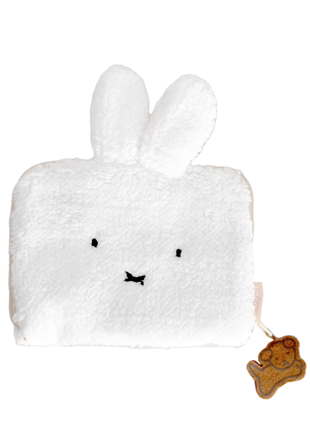  Miffy Face Sherpa Zip Pouch