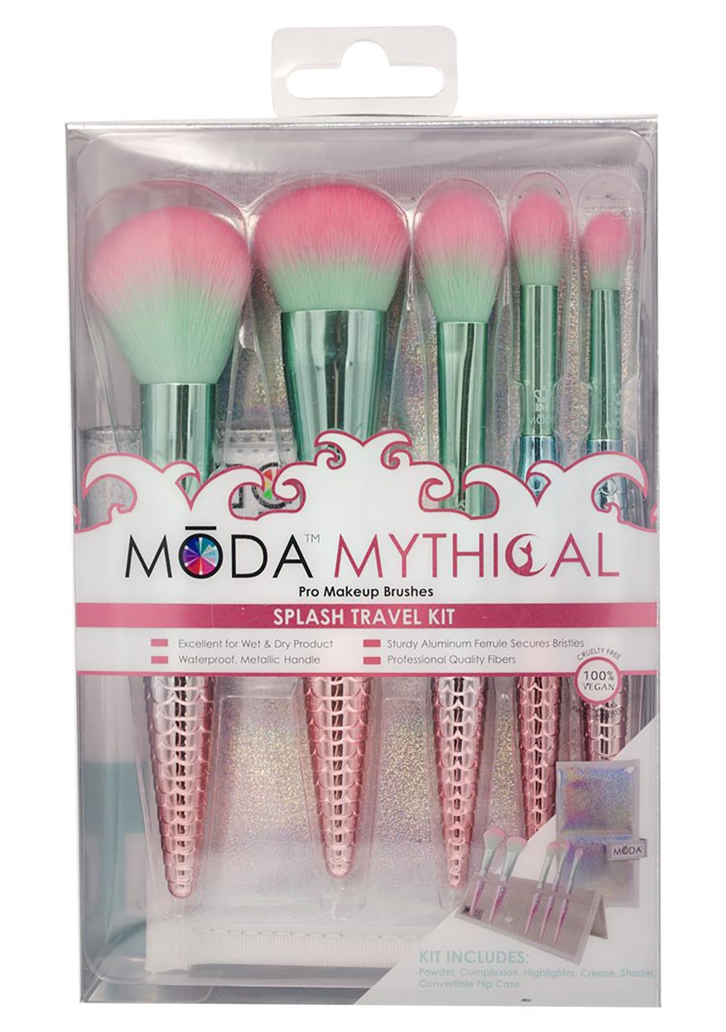 MODA Mythical Splash 6PC Travel Kit