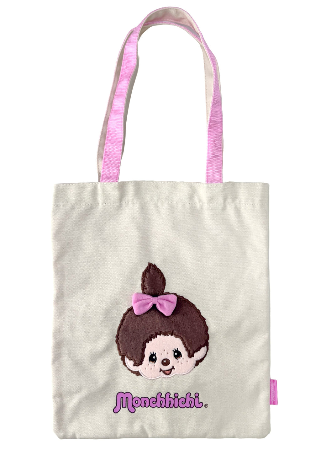  Monchhichi-Chan Face Canvas Tote
