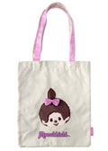  Monchhichi-Chan Face Canvas Tote