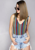  Lalung P.E. Stripe Bodysuit