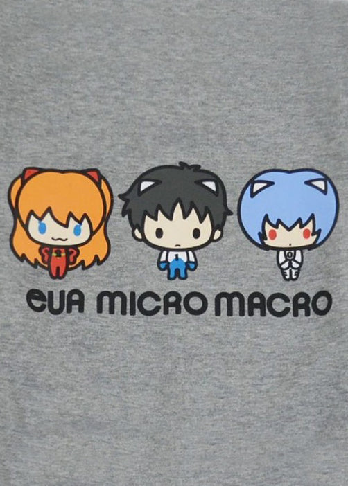  Neon Genesis Evangelion Chibi Characters Pullover