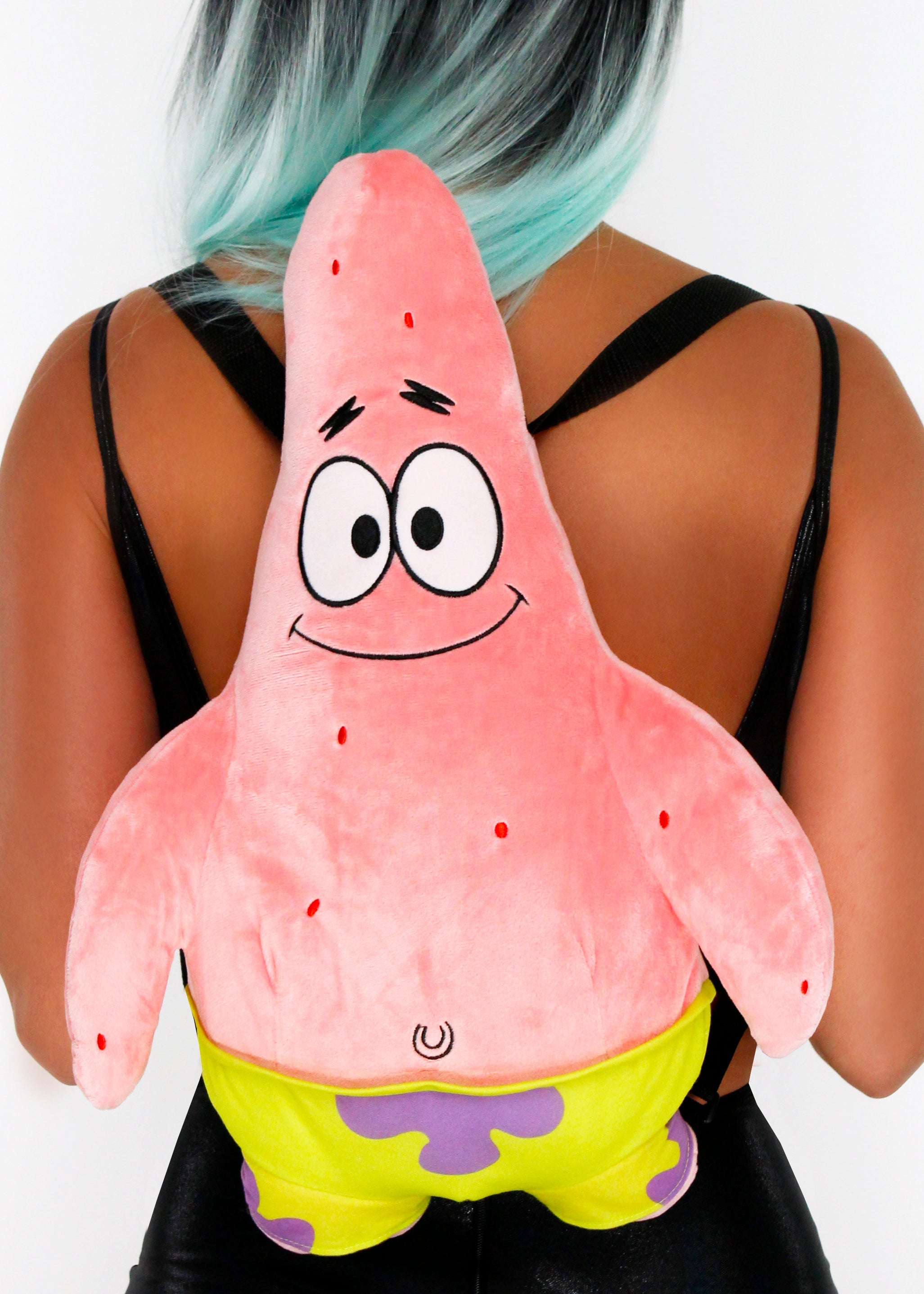  Nickelodeon Spongebob Patrick 3D Plush Backpack