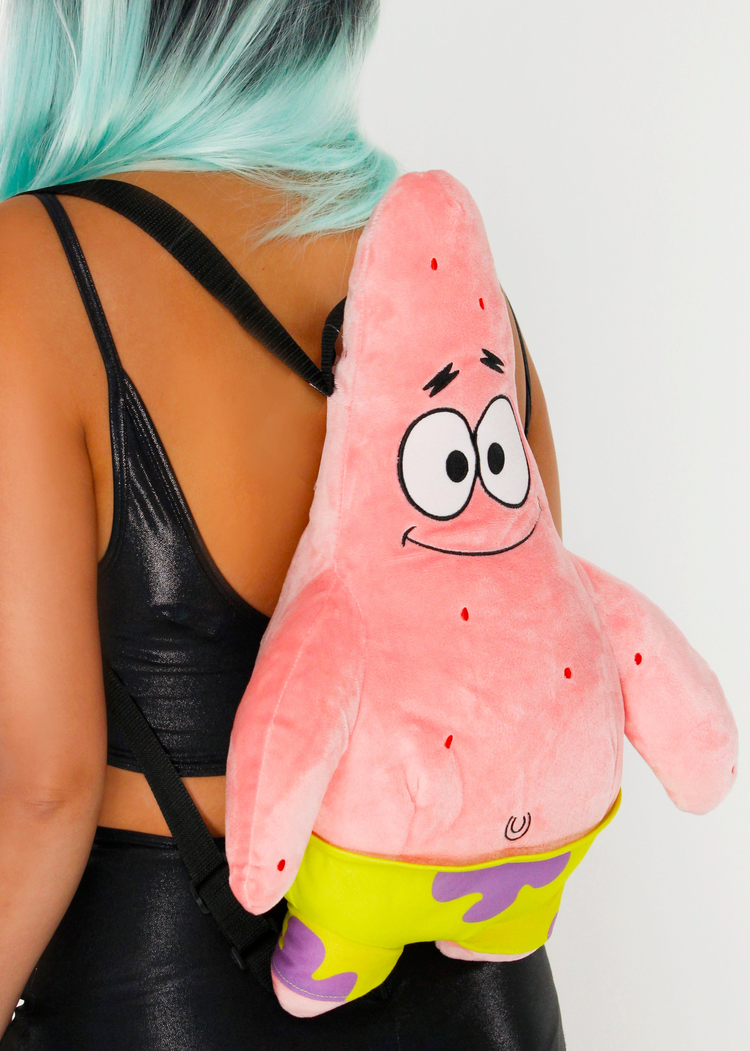  Nickelodeon Spongebob Patrick 3D Plush Backpack