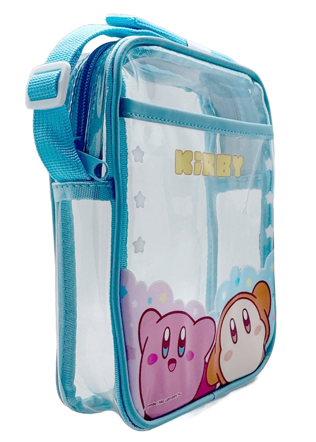  Nintendo Kirby & Friends Clear Vinyl Crossbody Bag