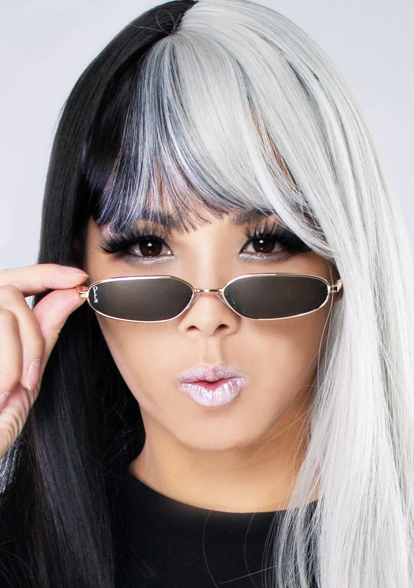  Drew Sunglasses In Gold/Green
