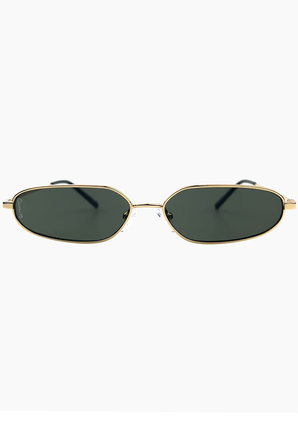  Drew Sunglasses In Gold/Green