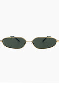  Drew Sunglasses In Gold/Green