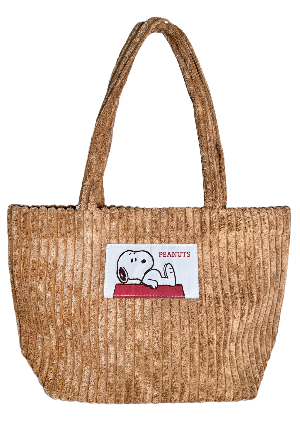 Peanuts Snoopy House Corduroy Tote