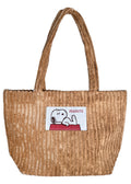  Peanuts Snoopy House Corduroy Tote
