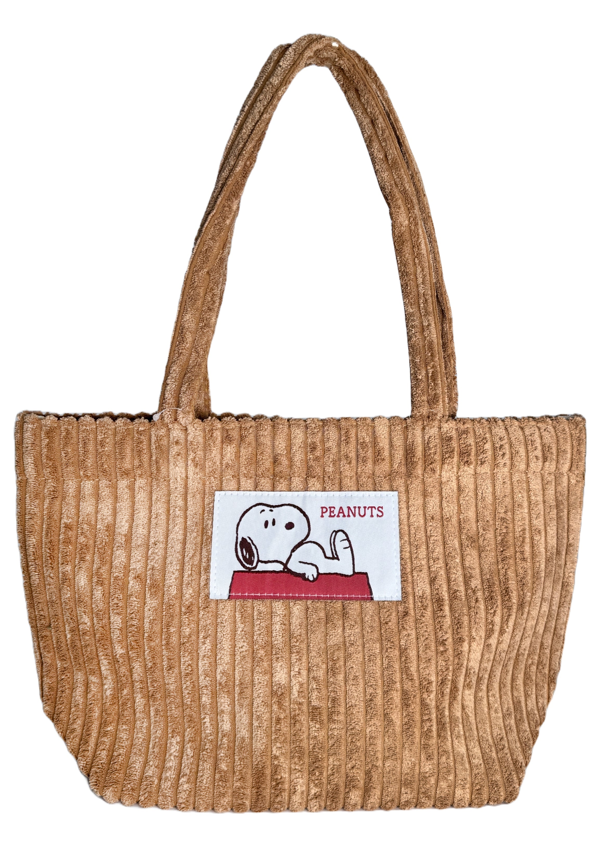  Peanuts Snoopy House Corduroy Tote