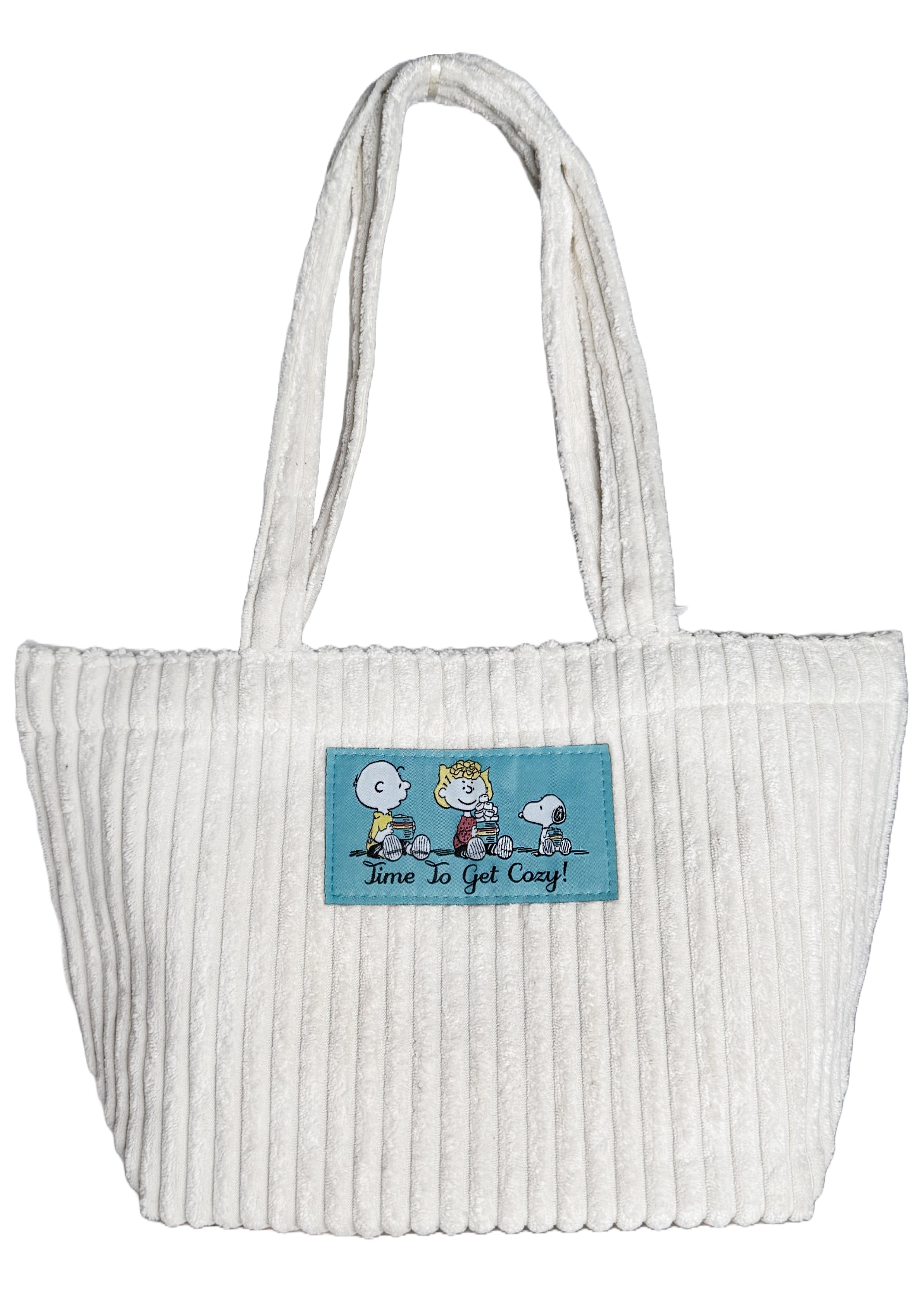  Peanuts Snoopy & Friends Corduroy Tote