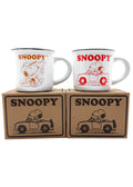  Peanuts Snoopy Road Trip Mugs -2PC Set