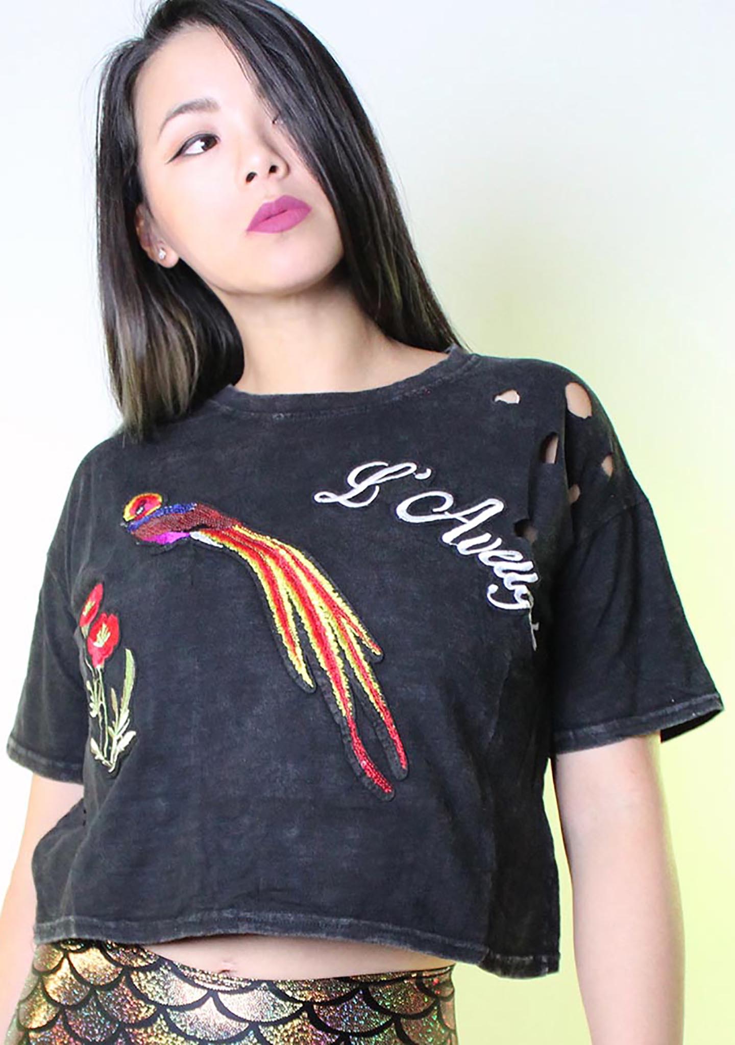  Phoenix Crop Top T-Shirt