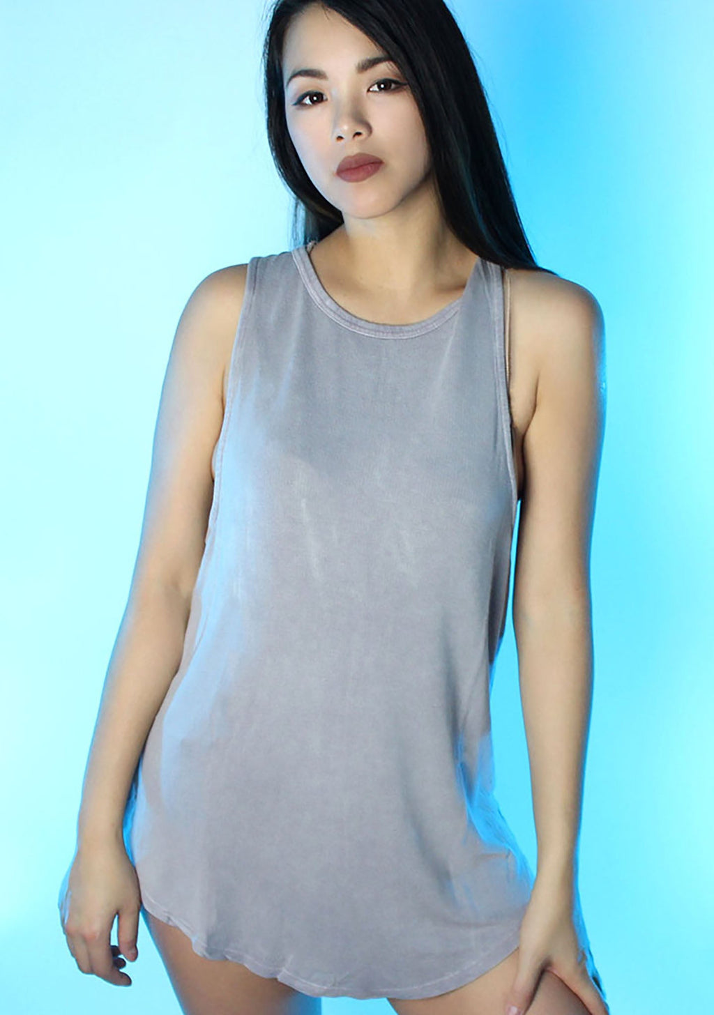  Plot Twist Top In Lavender