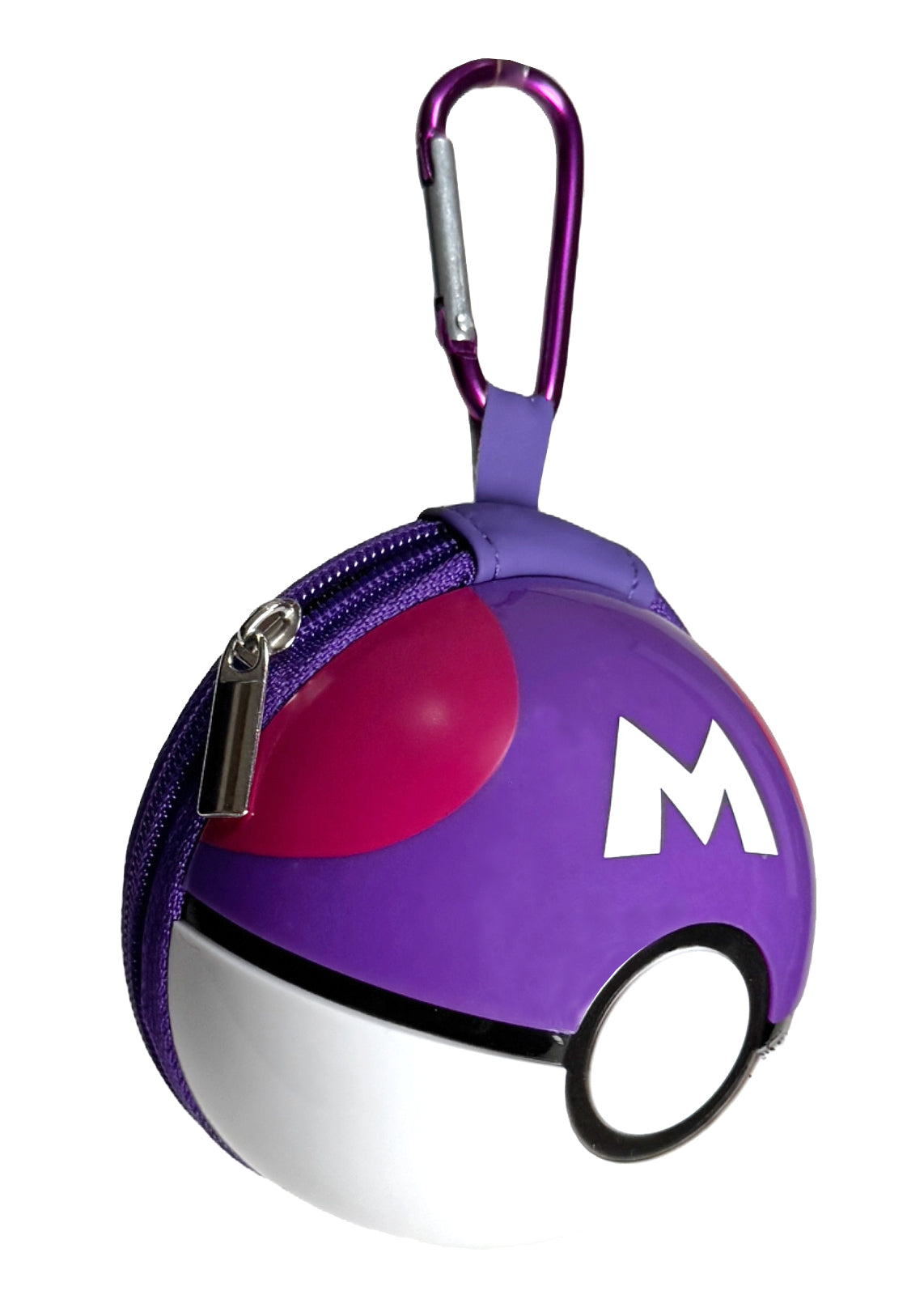  Pokemon 3D Master Ball 3D Carabiner Zip Pouch