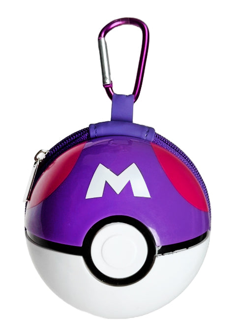  Pokemon 3D Master Ball 3D Carabiner Zip Pouch