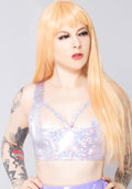 Roma Magic Sparkle Cropped Top