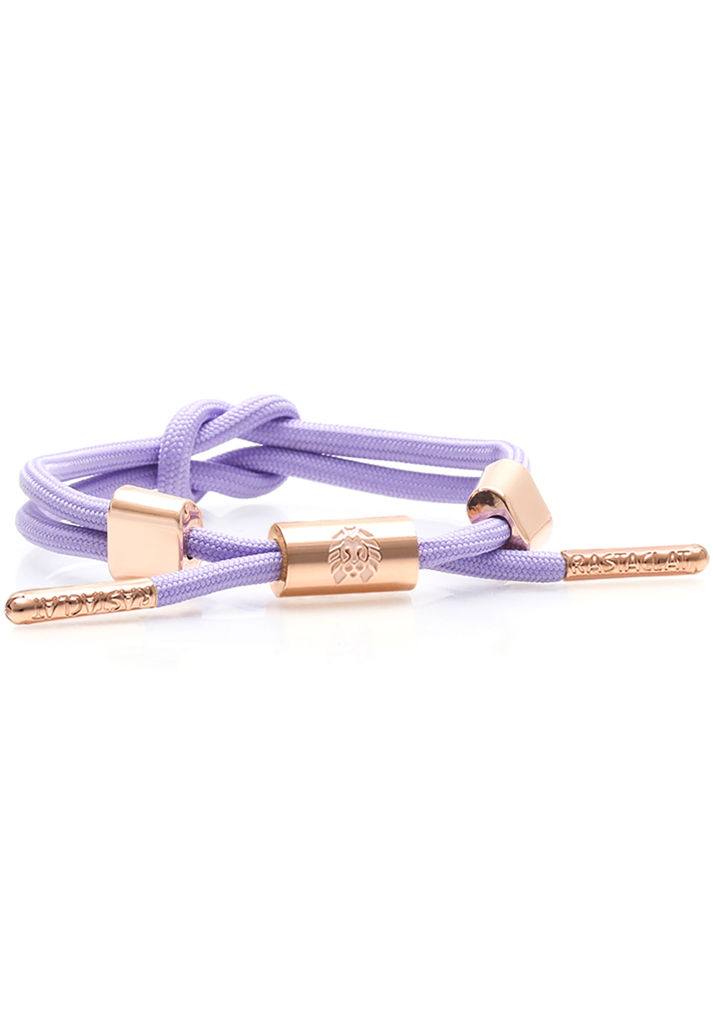 Violet II Women's Knotaclat Bracelet In Lavender/Rose Gold