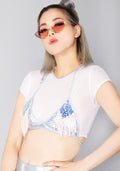 Roma Cosmic Cowgirl Fringe Top