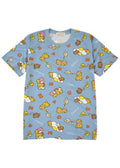  San-X Rilakkuma Hanging Out AOP Tee