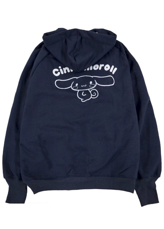  Sanrio Cinnamoroll Sherpa Zip Up Hoodie