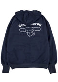  Sanrio Cinnamoroll Sherpa Zip Up Hoodie