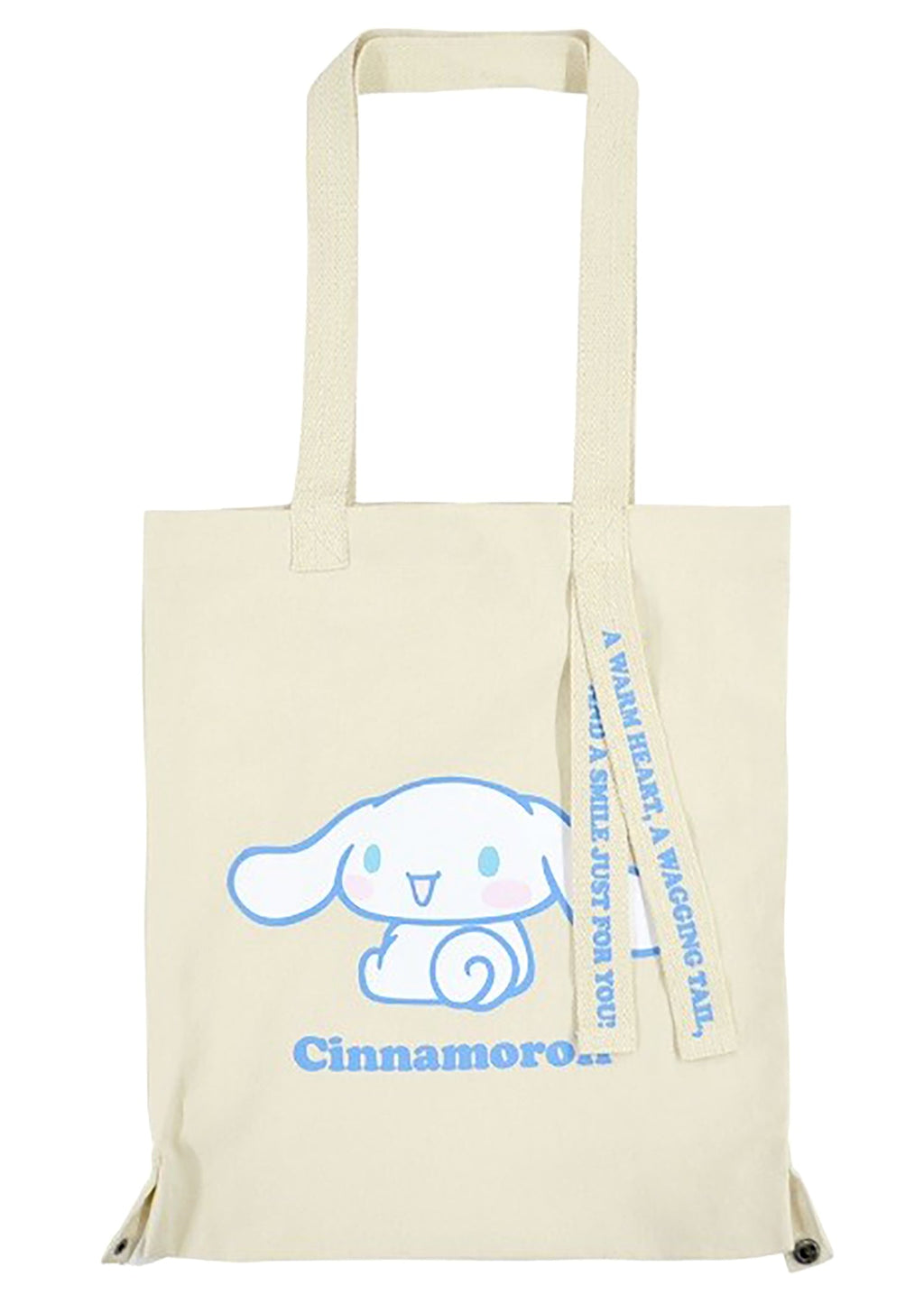  Sanrio Cinnamoroll Convertible Canvas Tote