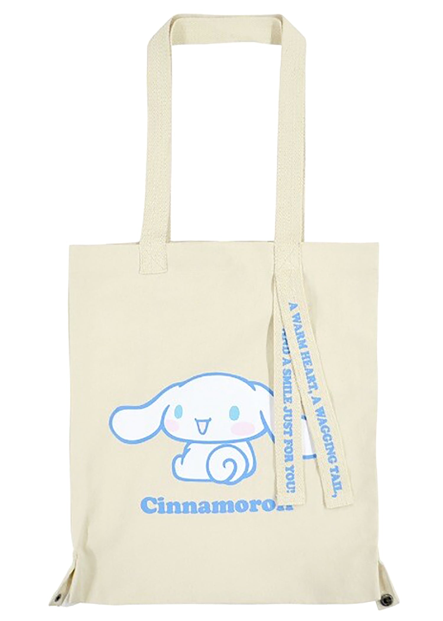  Sanrio Cinnamoroll Convertible Canvas Tote