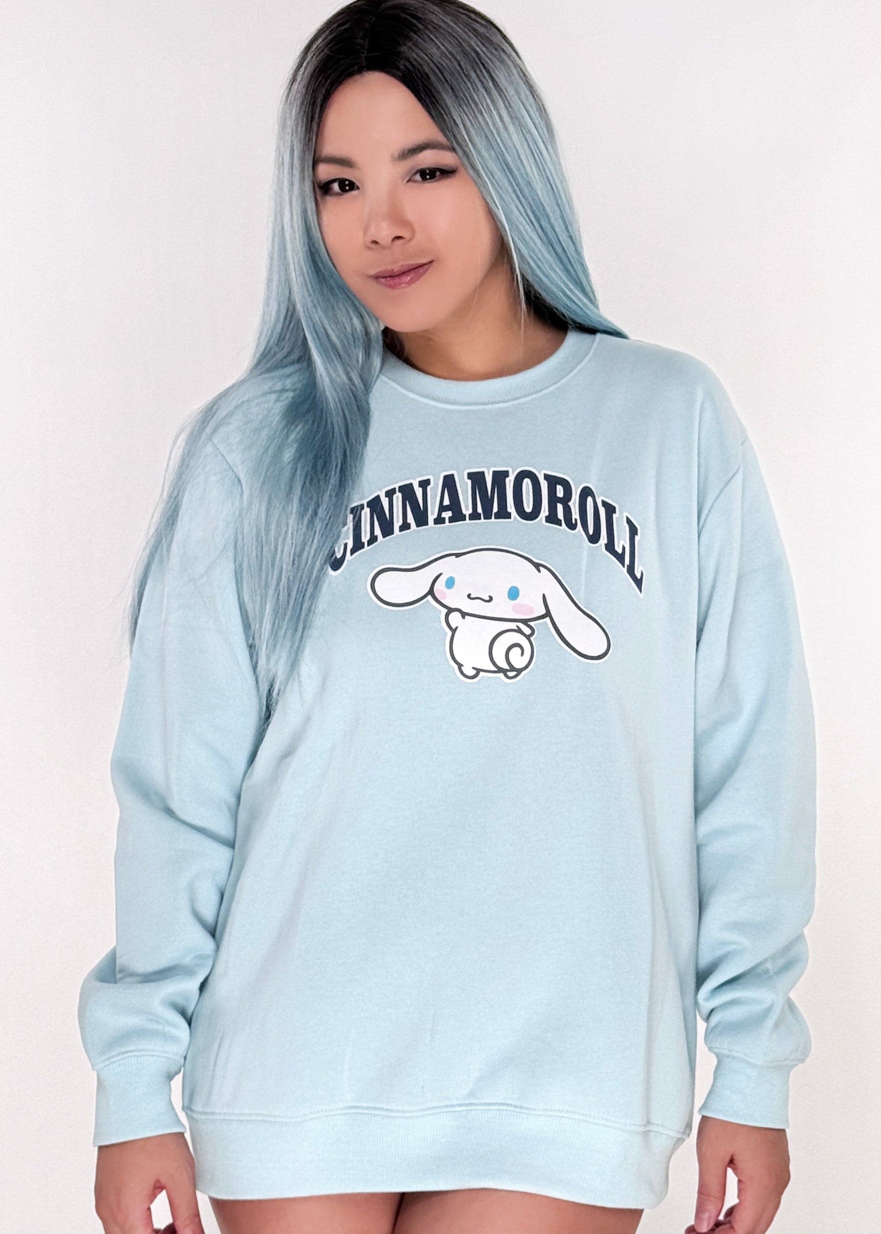  Sanrio Cinnamoroll Logo Pullover