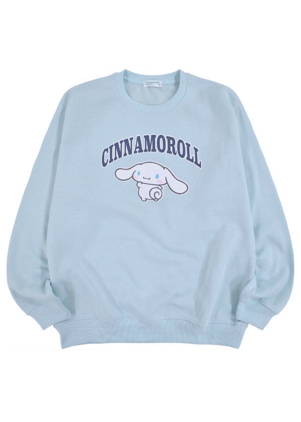  Sanrio Cinnamoroll Logo Pullover