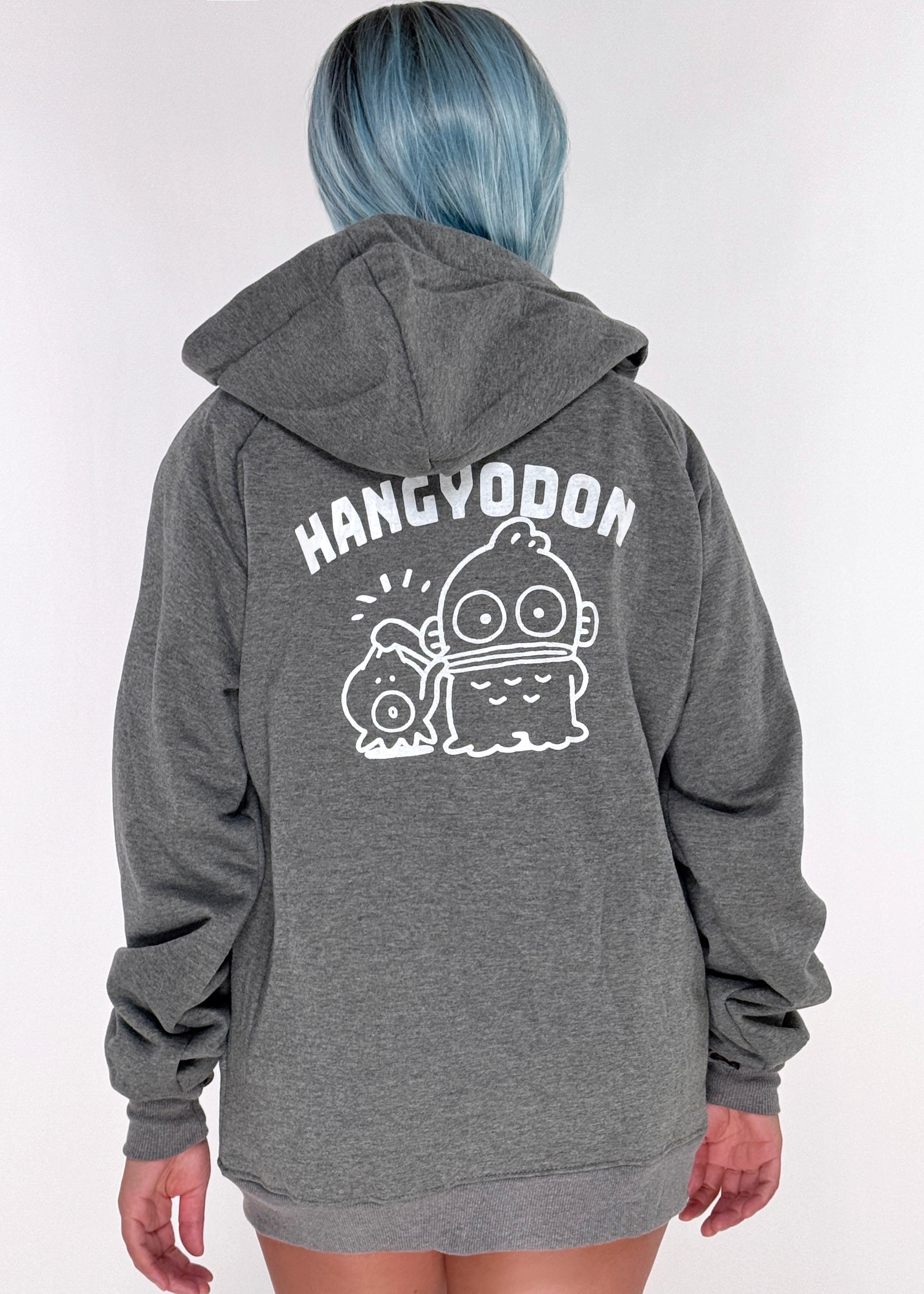  Sanrio Hangyodon Sherpa Zip Up Hoodie