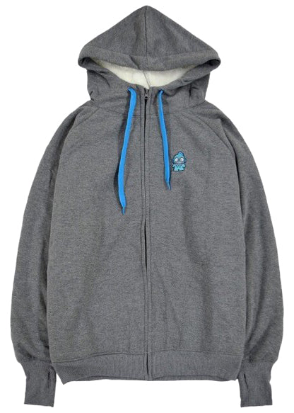  Sanrio Hangyodon Sherpa Zip Up Hoodie