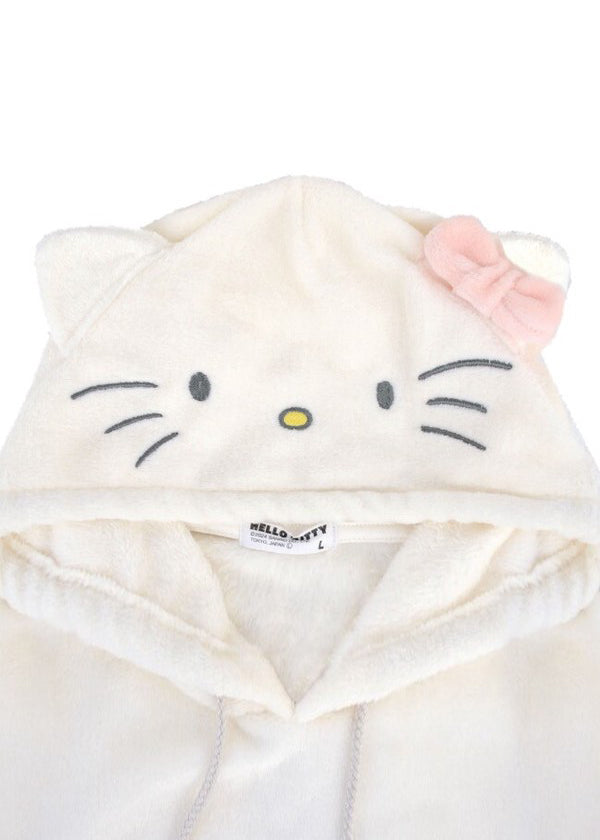  Sanrio Hello Kitty Cosplay Sherpa Hoodie