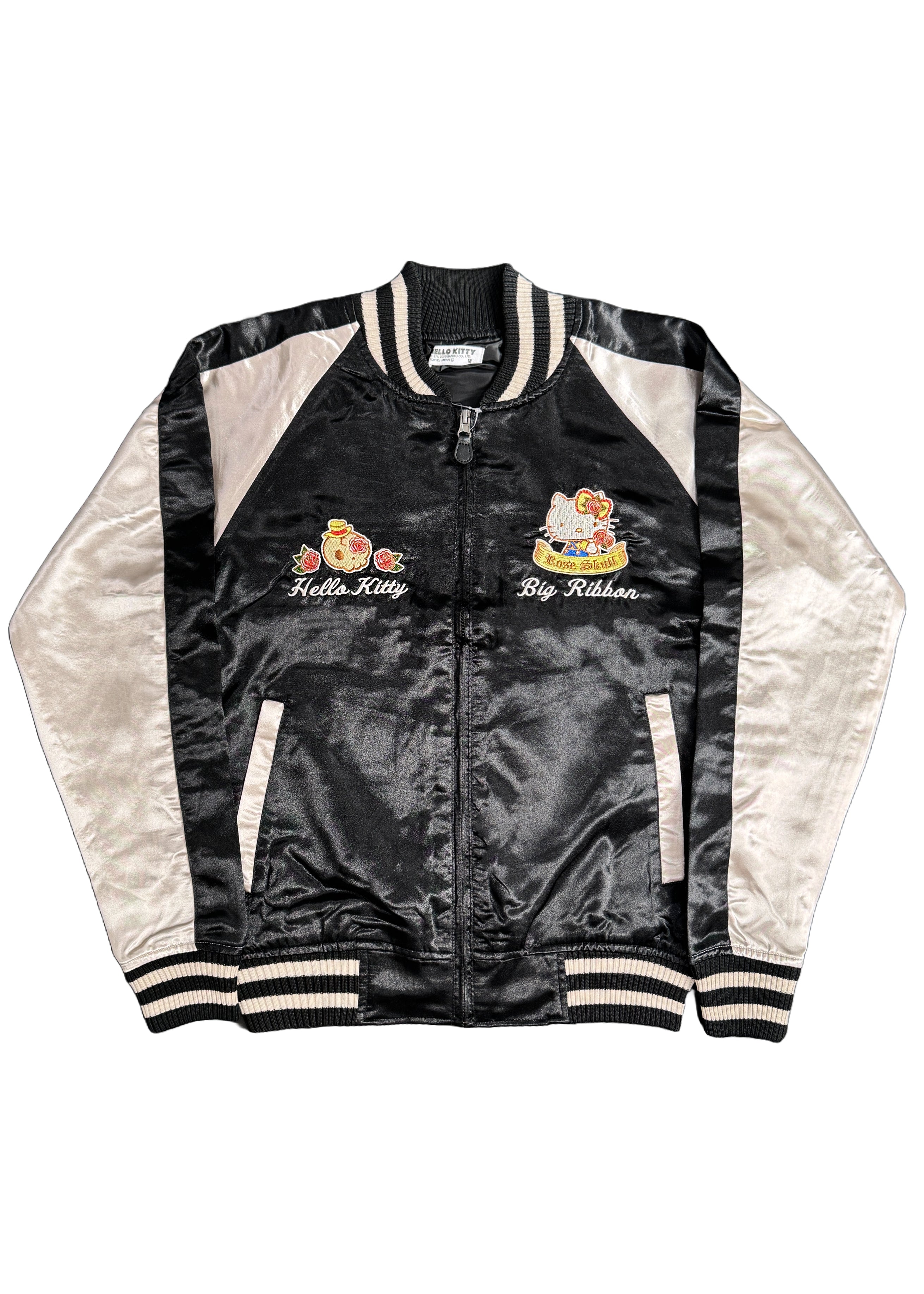  Sanrio Hello Kitty Rose Tattoo Bomber Jacket
