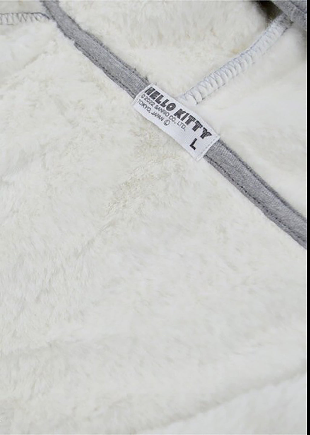  Sanrio Hello Kitty Sherpa Zip Up Hoodie