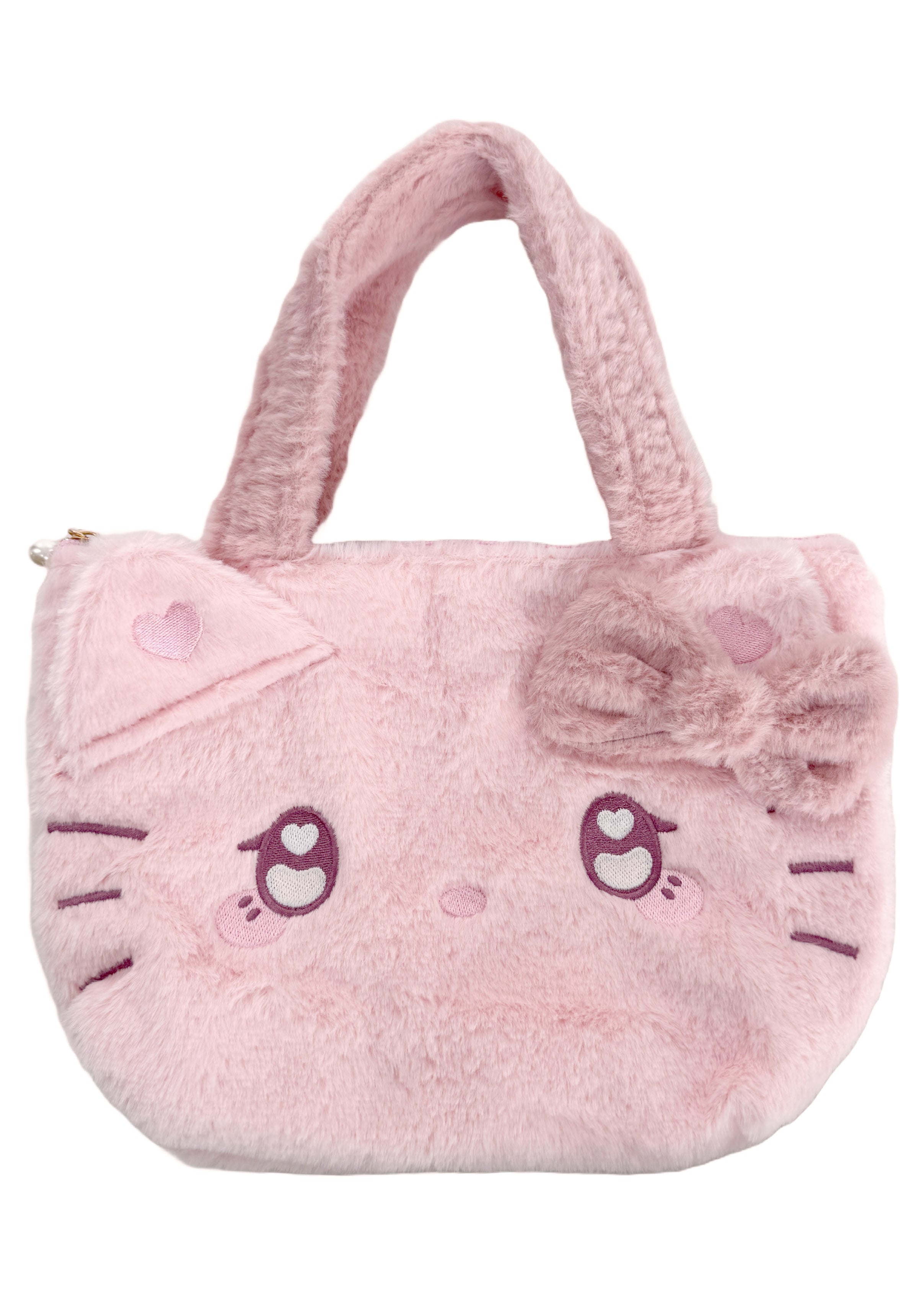  Sanrio Hello Kitty Anime Eyes Plush Mini Tote