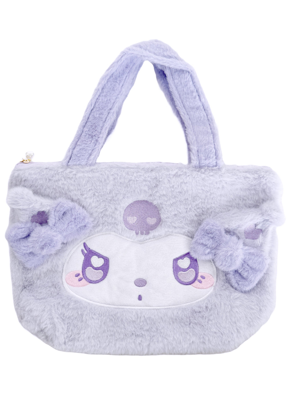  Sanrio Kuromi Anime Eyes Plush Mini Tote