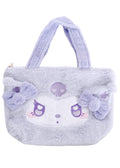 Sanrio Kuromi Anime Eyes Plush Mini Tote