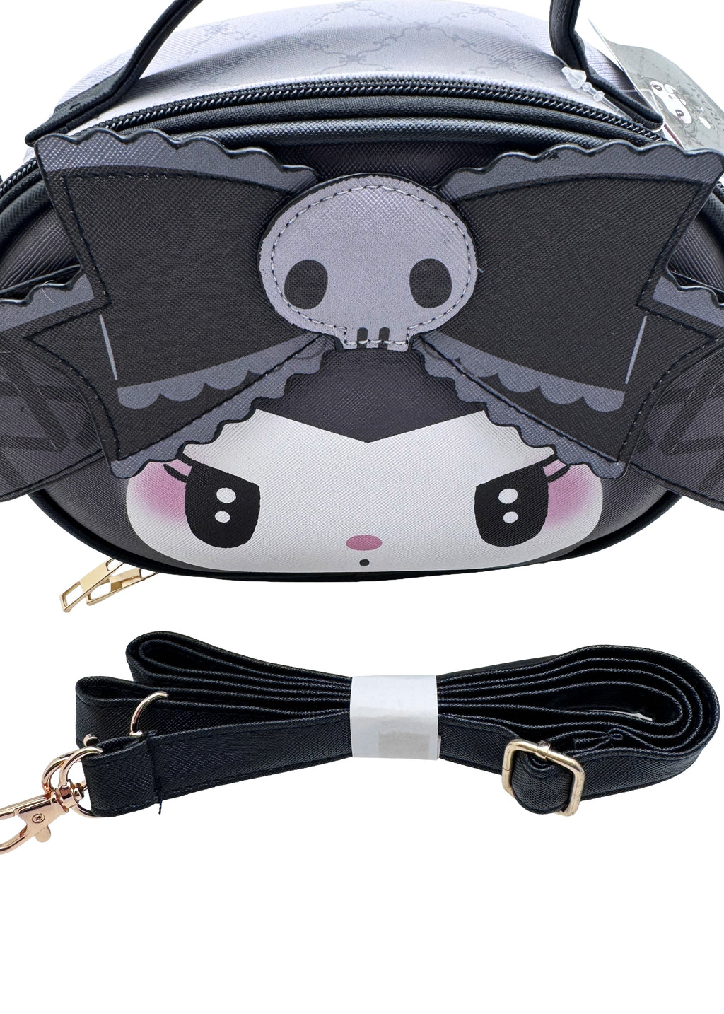  Sanrio Kuromi Face Lolita Crossbody