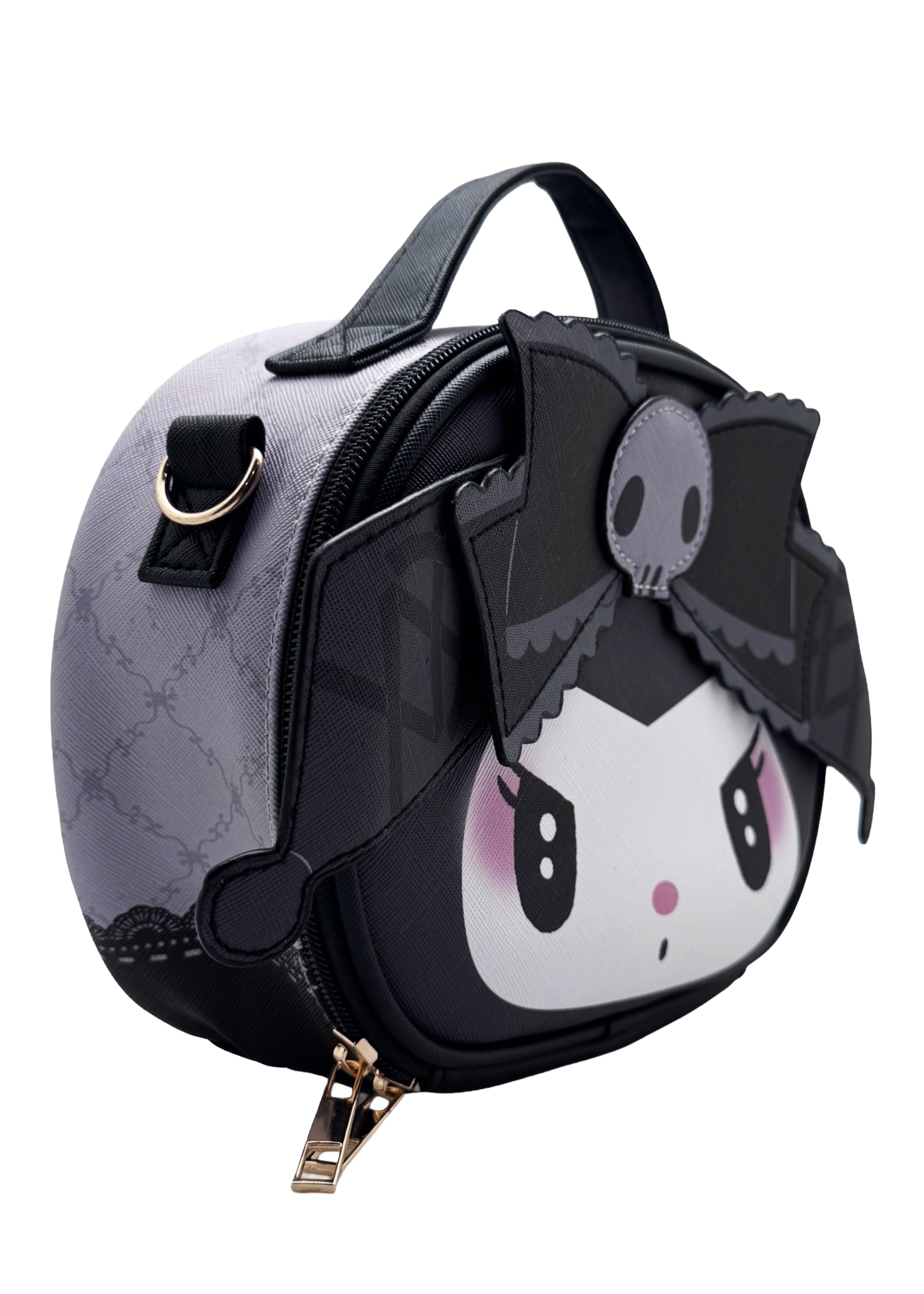  Sanrio Kuromi Face Lolita Crossbody