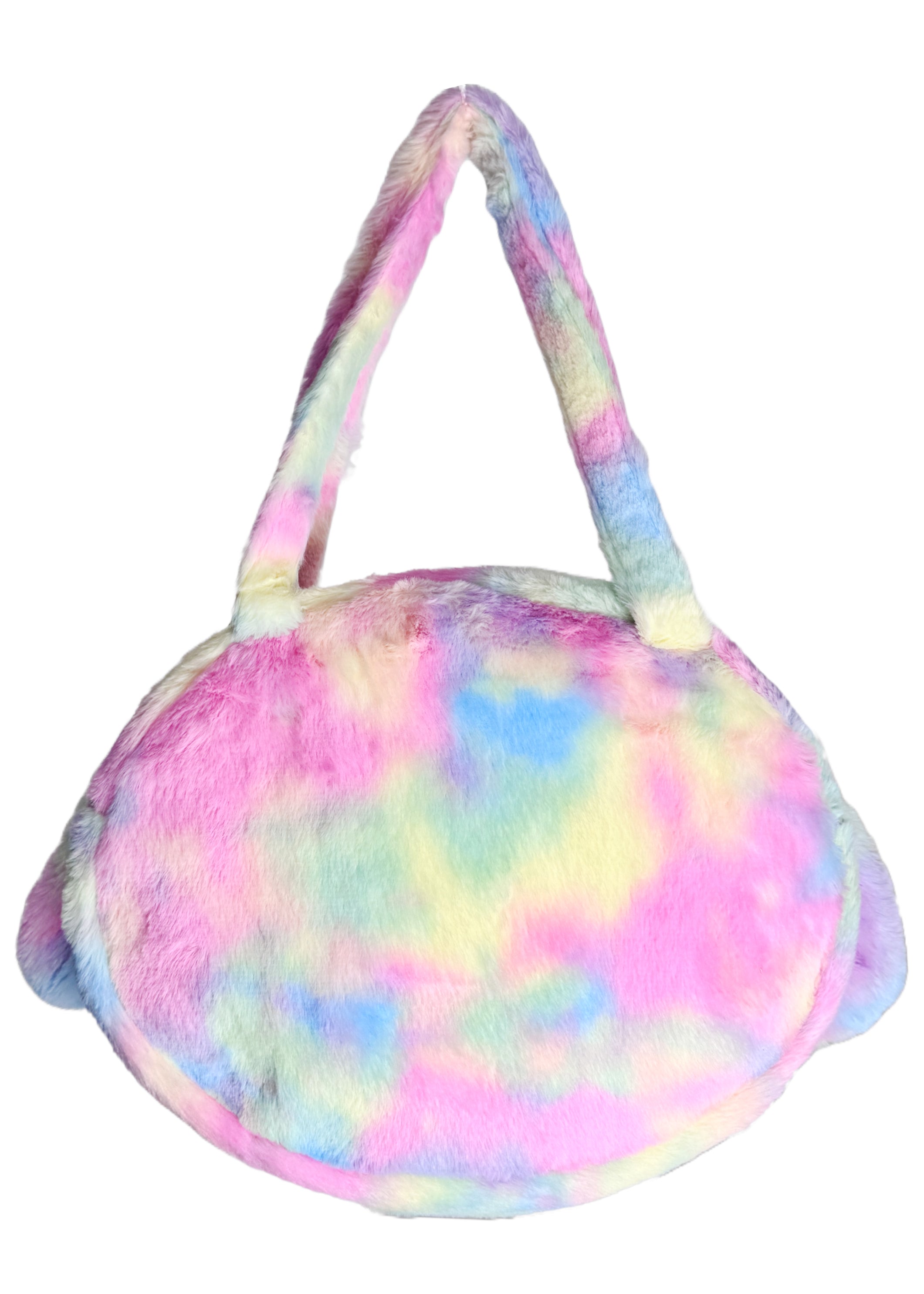  Sanrio My Melody Pastel Rainbow Anime Eyes Plush Tote