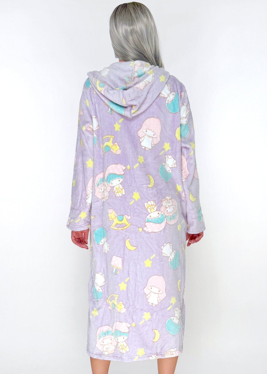  Sanrio Little Twin Stars Dream Plush Blanket Hoodie